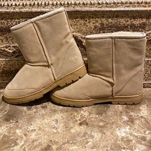 Op Suede Leather Mens Boots